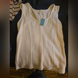Maurice's White Tank Top